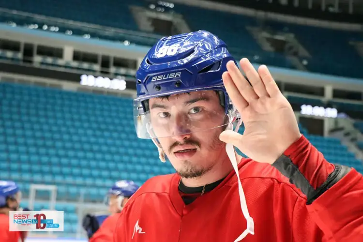 Пахали в поте лице - Bestnews.kz посетил тренировку игроков "Барыса"