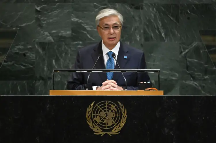 "Наш выбор - баланс, а не доминирование, мир, а не война": выступление Президента Казахстана на общих дебатах 80-й сессии Генеральной Ассамблеи ООН