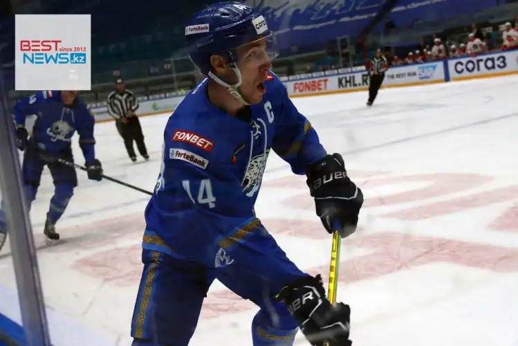 Капитана «Барыса» назвали лучшим игроком последней недели чемпионата КХЛ