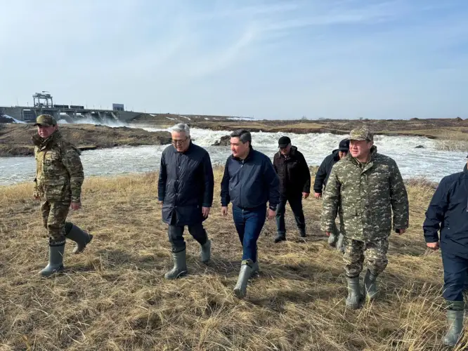 Уровень водохранилищ в Костанайской области близок к пределу