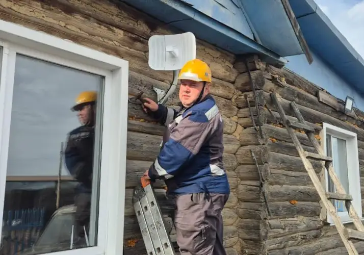 Казахтелеком подключает к высокоскоростному интернету отдаленные села СКО