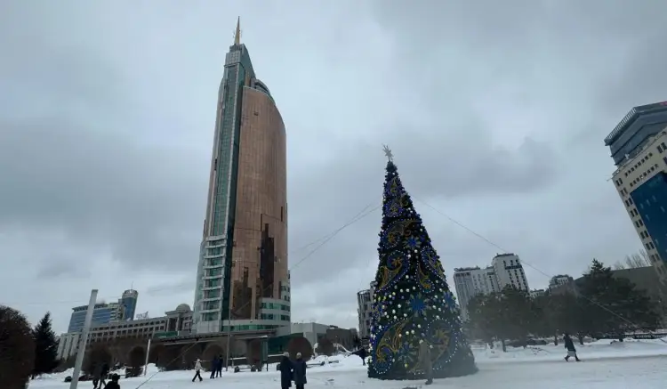 Казахстанцам рассказали о погоде перед Рождеством 