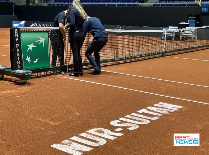 Путинцева и Кербер открыли матч #BiiliJeanKingCup