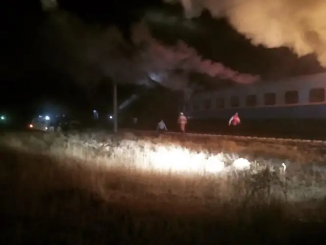 В КТЖ начали расследование причины пожара в поезде «Кызылорда-Семей»