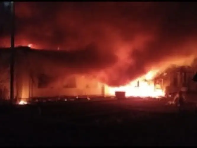 Под Петропавловском сгорел женский монастырь