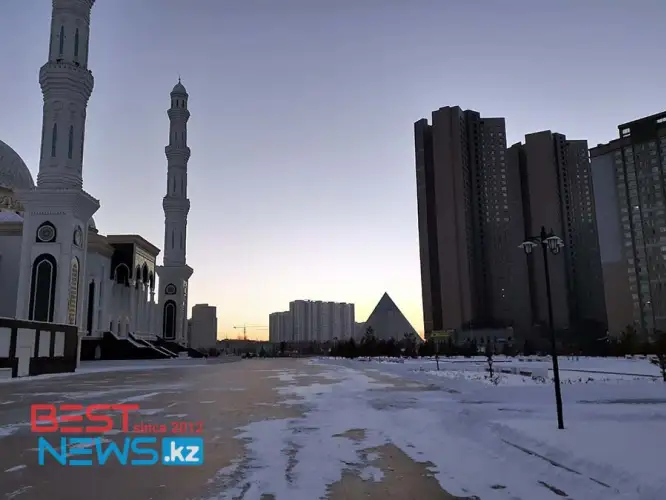 Мороз и солнце: погода по Казахстану в первые дни декабря