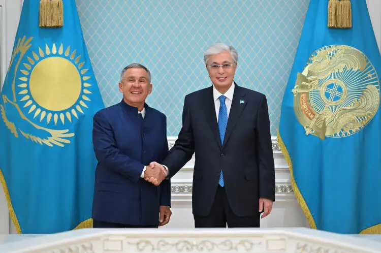 "Мы всегда будем поддерживать все начинания Татарстана в Казахстане" - Токаев