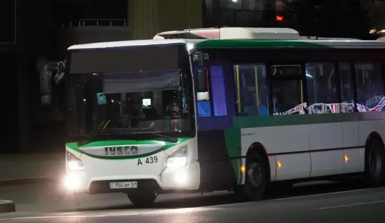 В Астане запускаются маршруты до утра