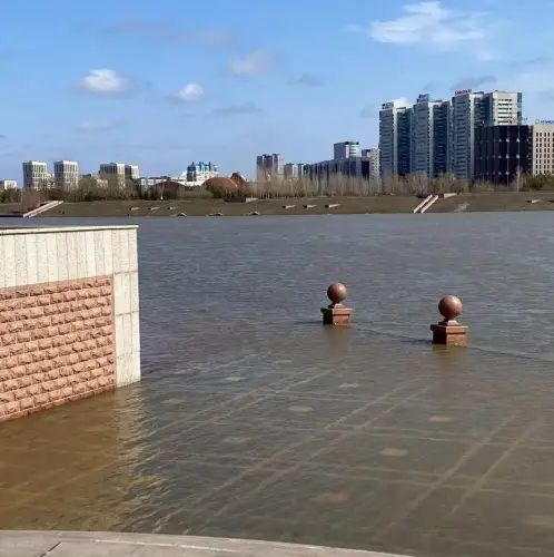 В каких регионах Казахстана ожидается повышение уровня воды