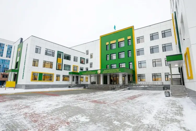 В Астане открыли семнадцатую новую школу