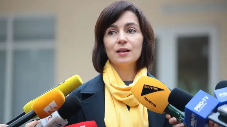 Молдова: Майю Санду поздравляют с победой на выборах