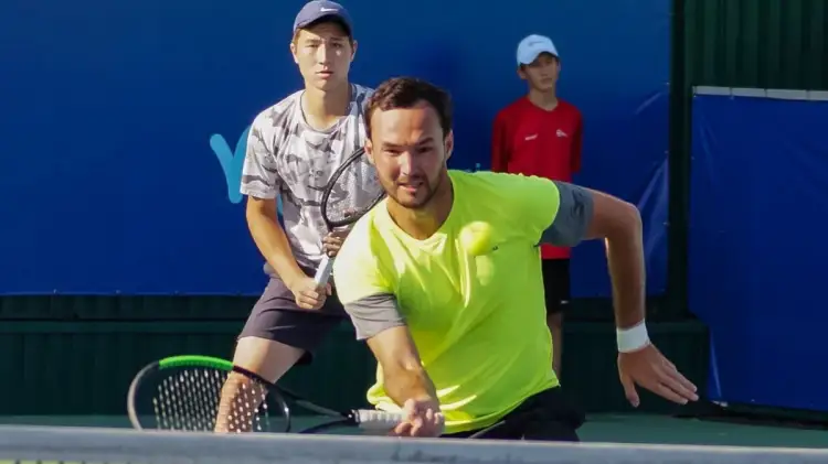 Две казахстанские пары вышли в 1/4 финала турнира «Zhanibek Challenger 80»