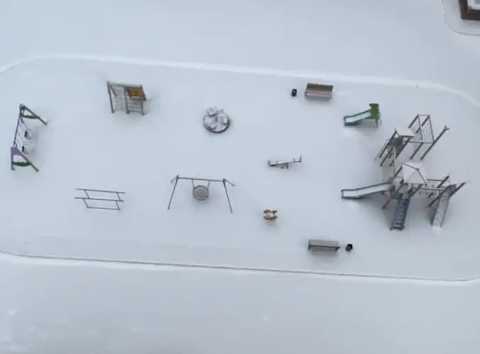 Астана дождалась настоящего снегопада 