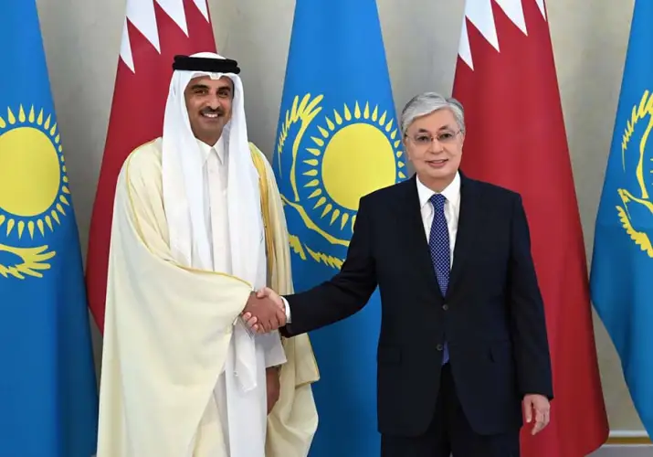 Президент Казахстана и Эмир Катара отметили «хорошие взаимоотношения» между странами
